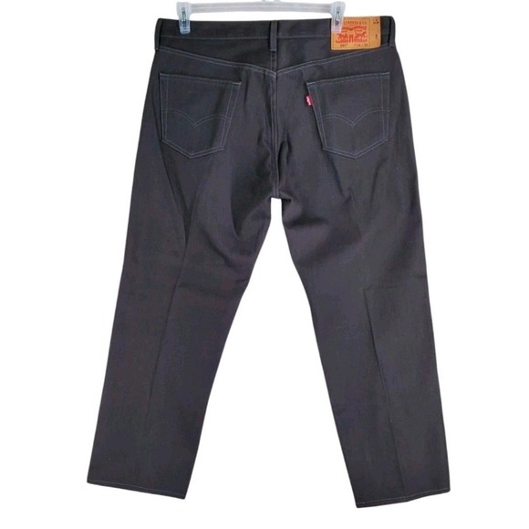 Levis 501 Jeans Men 38x32 Dk Brown ButtonFly Wide (39x29) 08/12 Deadstock NWOT - Picture 11 of 11